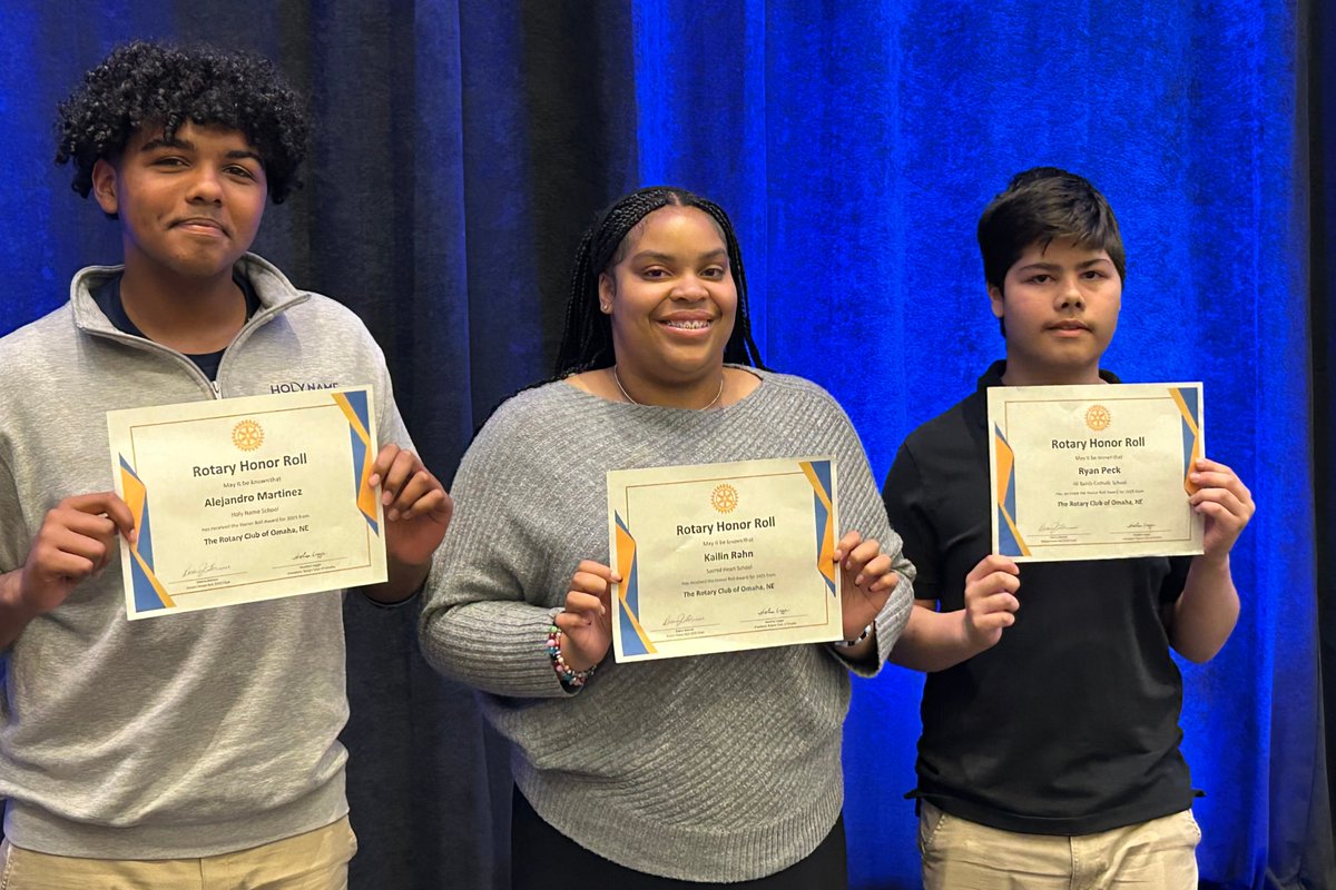 CUES students and staff attended The Rotary Club of Omaha Luncheon. The Rotary Honor Roll distinguishes 8th-grade students who represent the highest characteristics of leadership, character, scholarship and presence. Congratulations!
cuesschools.org