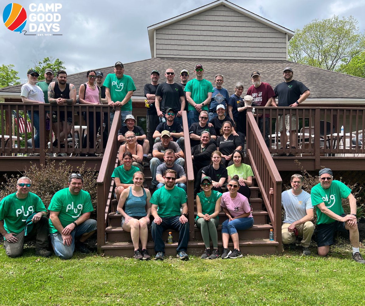 CampGoodDays's tweet image. Today was the @UnitedWayROCFLX&apos;s Day of Caring! Volunteers from Tompkins Financial, @ExcellusBCBS, @PlugPowerInc, &amp;amp; @LaBellaAssociat lent a hand at both our Headquarters &amp;amp; Camp, helping us prepare for the busy summer season &amp;amp; our upcoming fundraisers. Thank you for everything!!!