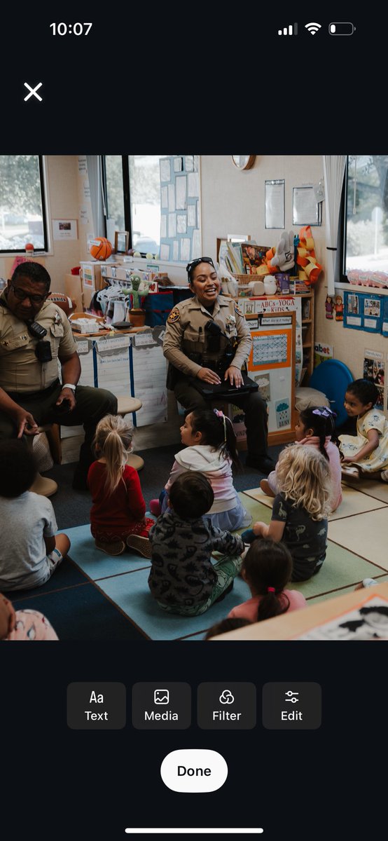 Ojaipd's tweet photo. Ojai Sergeant Preciado and Deputy Ricardos crash Pajama day at Topa Topa Elementary School! https://t.co/YIhGVrHDF6