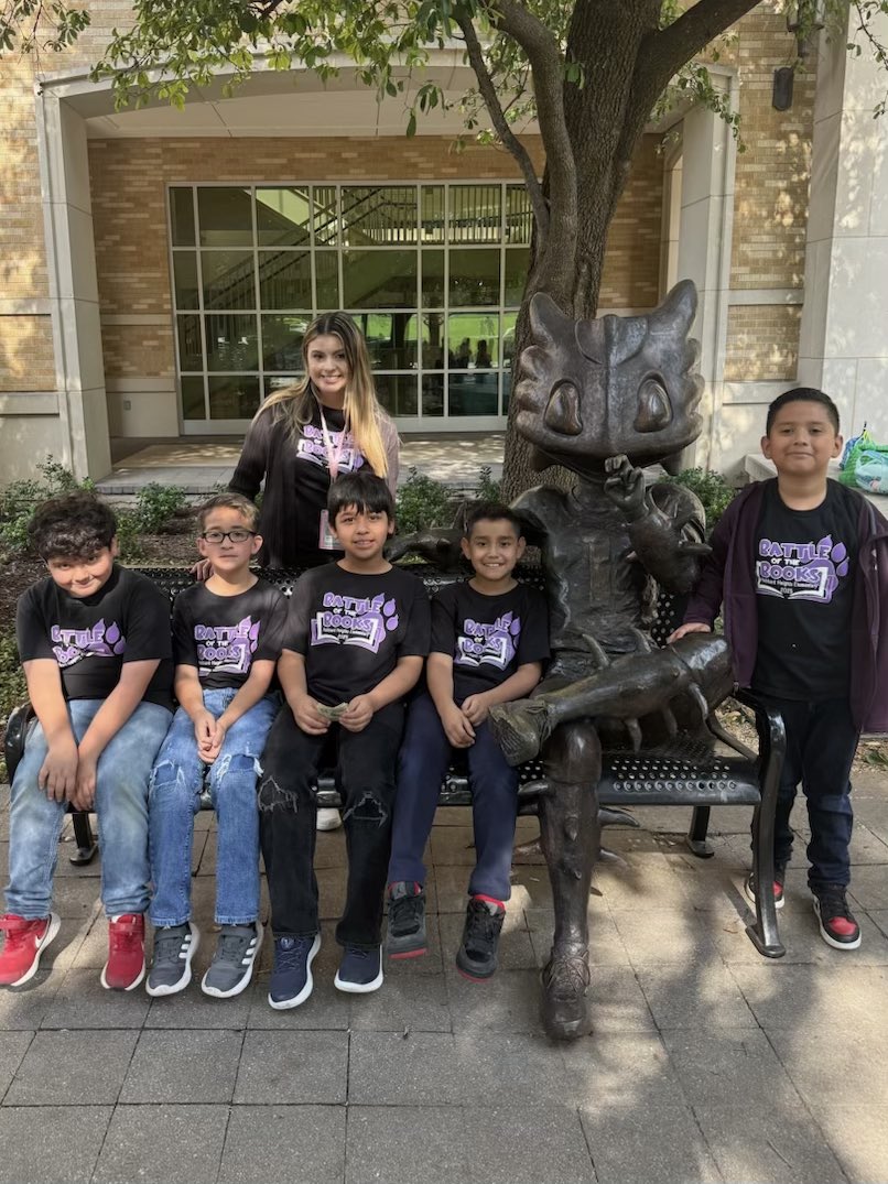Hubbard Heights Elementary School (@hheightsfwisd) on Twitter photo 🎉Shoutout to our 3rd, 4th, and 5th grade teams for competing in FWISD’s Battle of the Books at TCU! 🎉Proud of your hard work and passion for reading. #FWISDlibrary #BattleOfTheBooks #TCU #StudentSuccess <a href="/FortWorthISD/">Fort Worth Independent School District</a> 🎉Shoutout to our 3rd, 4th, and 5th grade teams for competing in FWISD’s Battle of the Books at TCU! 🎉Proud of your hard work and passion for reading. #FWISDlibrary #BattleOfTheBooks #TCU #StudentSuccess <a href="/FortWorthISD/">Fort Worth Independent School District</a>