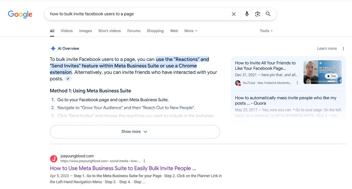 Joe Youngblood - SEO, Futurology, AI, Marketing tweet media