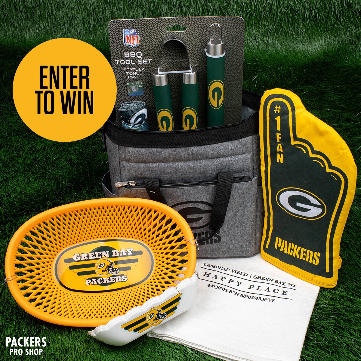 packersproshop's tweet image. 🔥 It’s National BBQ Day - and we’re cooking up a GIVEAWAY! 🔥
Want in? Here’s how to win:
🍔 Like this post
🌭 Follow us
🍗 Repost

Giveaway ends May 18th at 5 PM CST.
Official rules: packersproshop.com/pro-shop-offers