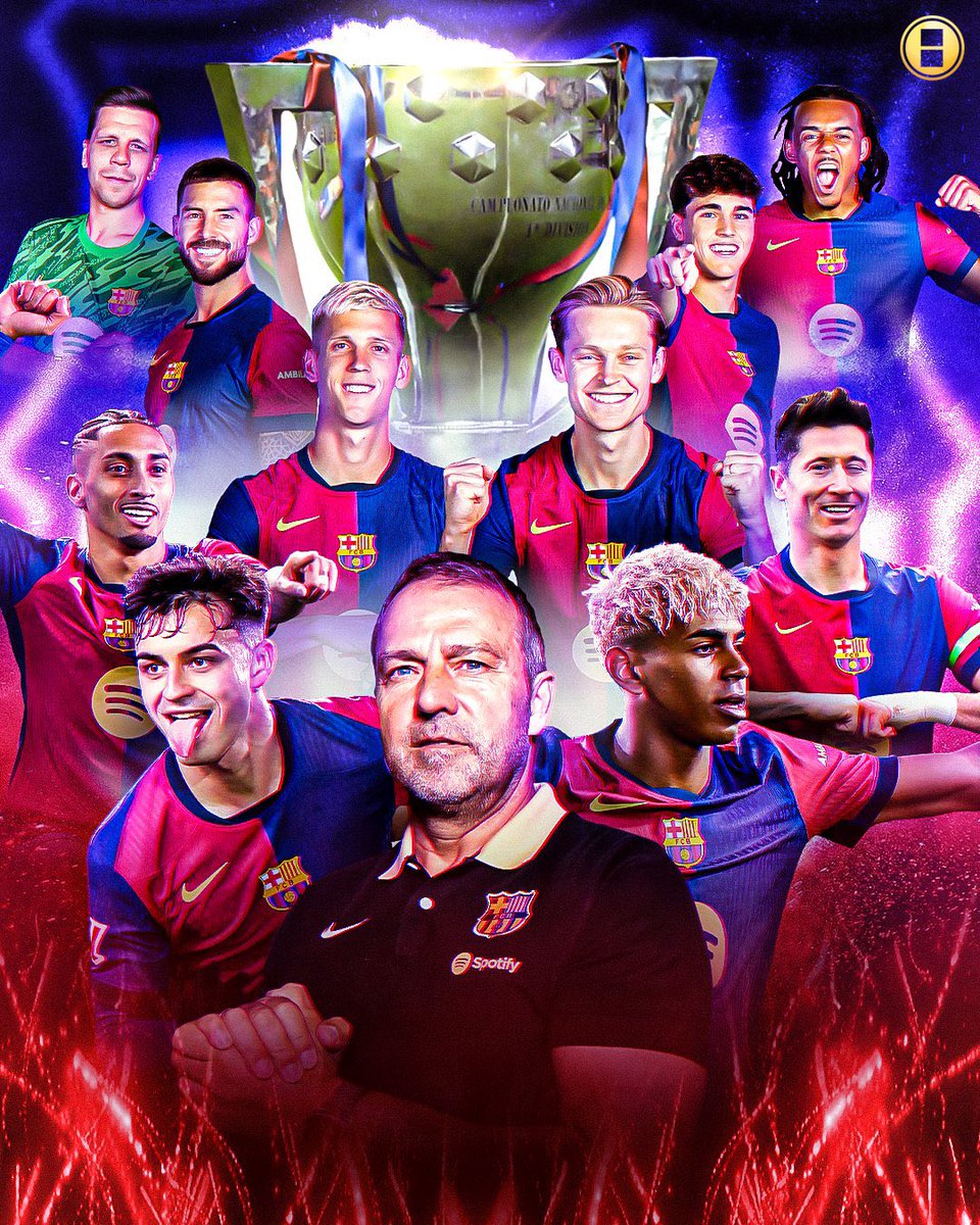 رسمياً 
برشلونة بطلاً للدوري الاسباني 2025-2026 .
🚨🚨🚨🚨🚨🚨🚨✅🔥🔥
