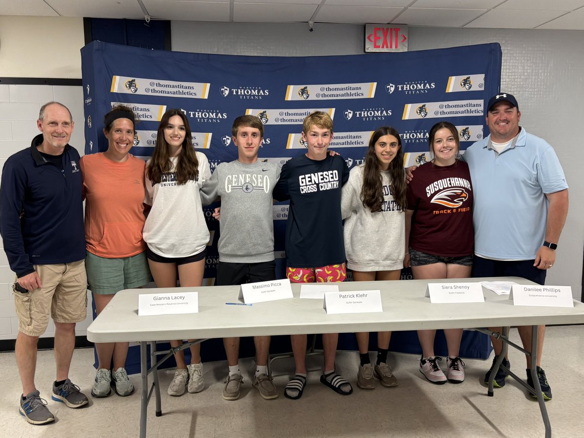 Thomas Athletics (@thomasathletics) on Twitter photo Congratulations to Massimo P as he has decided to continue his athletics and academics at <a href="/SUNYGeneseo/">SUNY Geneseo</a> @Geneseoknights <a href="/WTTrack/">Webster Thomas Track</a> <a href="/ThomasTitans/">Webster Thomas HS</a> <a href="/WCSDProud/">One Webster</a> Congratulations to Massimo P as he has decided to continue his athletics and academics at <a href="/SUNYGeneseo/">SUNY Geneseo</a> @Geneseoknights <a href="/WTTrack/">Webster Thomas Track</a> <a href="/ThomasTitans/">Webster Thomas HS</a> <a href="/WCSDProud/">One Webster</a>