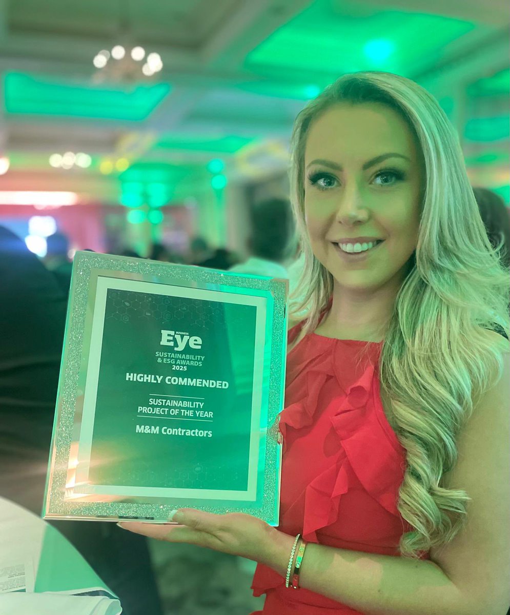 🏆We are delighted to be Highly Commended for Sustainability Project of the Year Award!

Brilliant recognition for our team’s continued dedication in delivering EV Infrastructure across the Isle of Ireland 👏
#DeliveringExcellence #EVInfrastructure #AwardWinning #SESG25