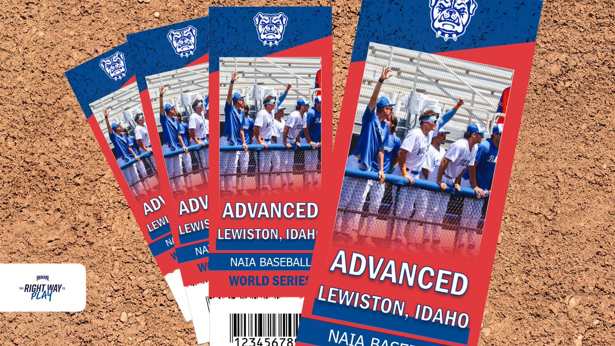 NAIA (@naia) on Twitter photo ⚾️
<a href="/twbulldogs/">TWU Bulldogs</a> 🎟️punched! Tennessee Wesleyan is headed back to Lewiston, punctuated by a 12-run seventh in inning in game two. The Bulldogs needed a pair of wins and got them, making their way back to Idaho in 2025.
#NAIABaseball #BattleForTheRedBanner #TheRightWayToPlay ⚾️
<a href="/twbulldogs/">TWU Bulldogs</a> 🎟️punched! Tennessee Wesleyan is headed back to Lewiston, punctuated by a 12-run seventh in inning in game two. The Bulldogs needed a pair of wins and got them, making their way back to Idaho in 2025.
#NAIABaseball #BattleForTheRedBanner #TheRightWayToPlay