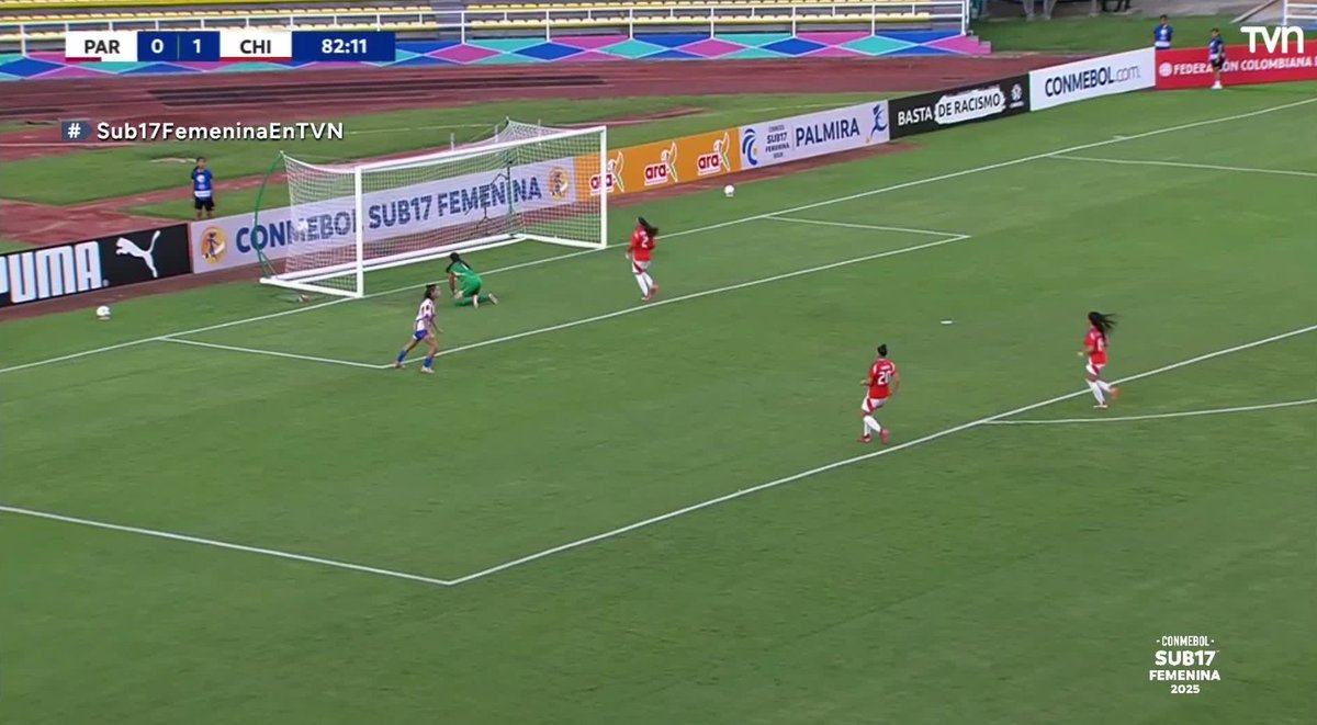 Gol de Paraguay.
Maite Mussi empata el partido, faltando menos de 10 minutos para el final. 
Vamos Chile.🇨🇱🇨🇱💪

📺Sigue el partido a través de tvnplay.cl
#sub17femeninaenTVN