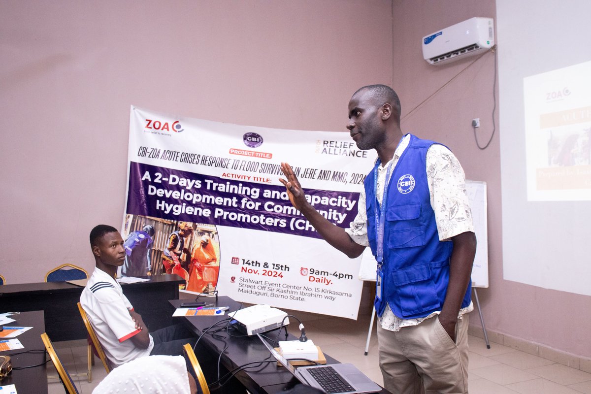 CareBestInit's tweet photo. Throwback to our training of Community Health Promoters (CHPs) under the ZOA-funded WASH project in Borno State.
Join us to empower communities. Click on the link below to make a difference.
https://t.co/h87pNTo8e8
#Carebestinitiative #Wecarebest #WASHSector #HygienePromotion https://t.co/nRWkpn4MuA