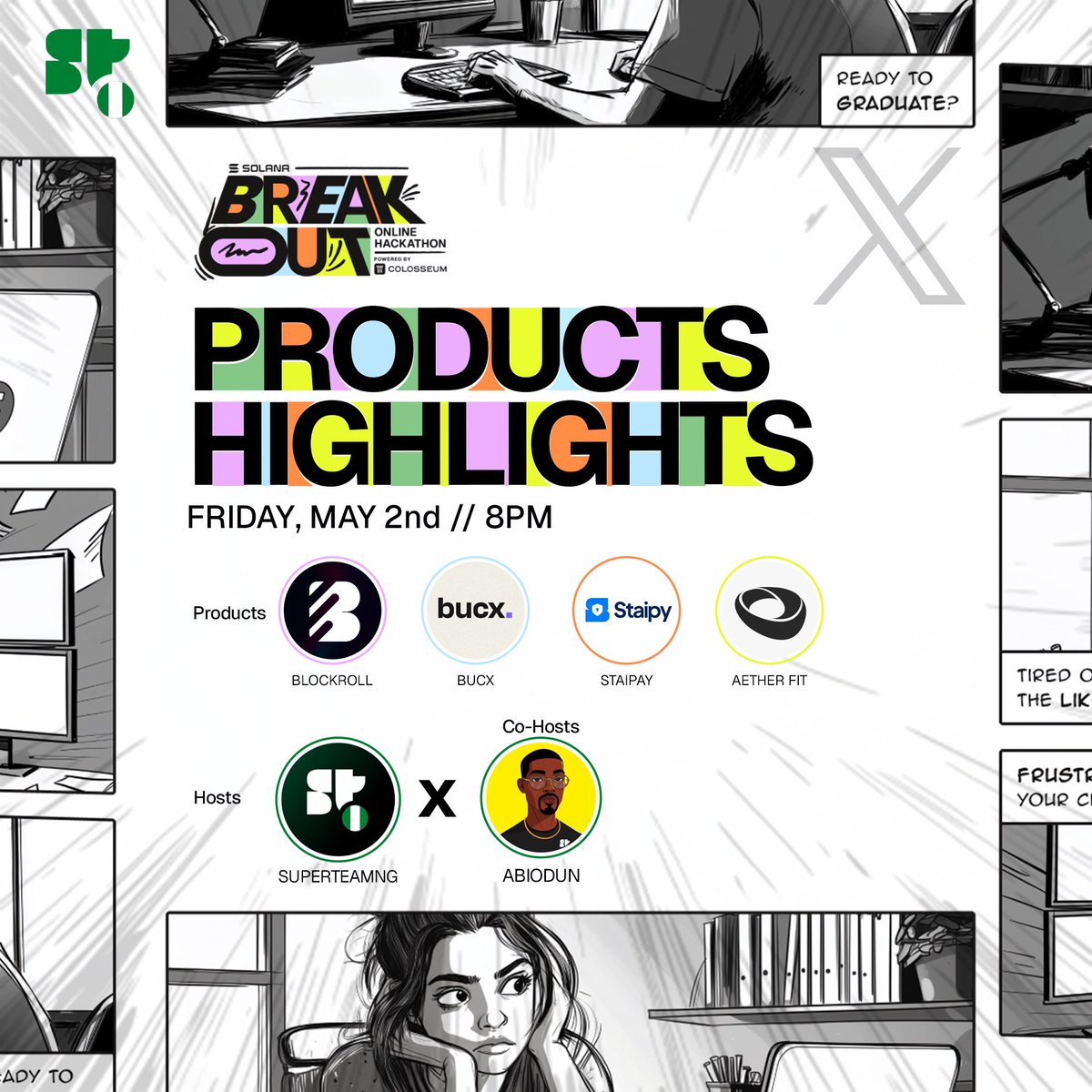 bioduncrypt_'s tweet image. Officially less than 24hrs to go before final submissions for the @colosseum Breakout Hackathon.
And I’m taking a moment to reflect. 🧘♂️
Beyond building @OgaCraftApp, I also had the privilege of co-hosting 4 X Spaces with @SuperteamNG, spotlighting 16 amazing products built by…