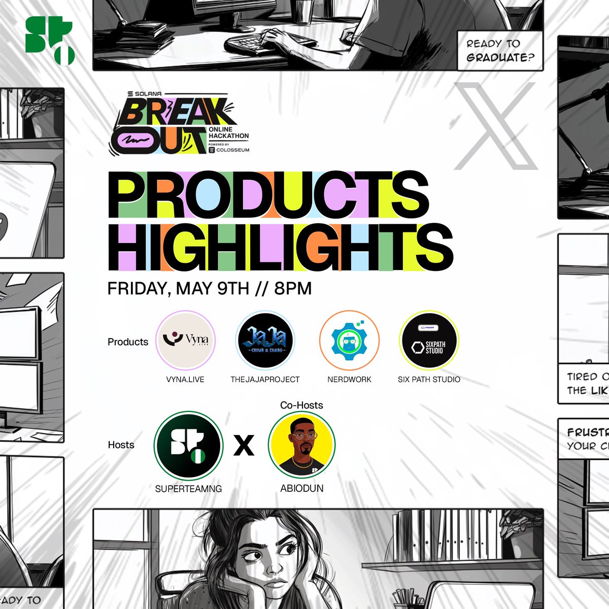 bioduncrypt_'s tweet image. Officially less than 24hrs to go before final submissions for the @colosseum Breakout Hackathon.
And I’m taking a moment to reflect. 🧘♂️
Beyond building @OgaCraftApp, I also had the privilege of co-hosting 4 X Spaces with @SuperteamNG, spotlighting 16 amazing products built by…
