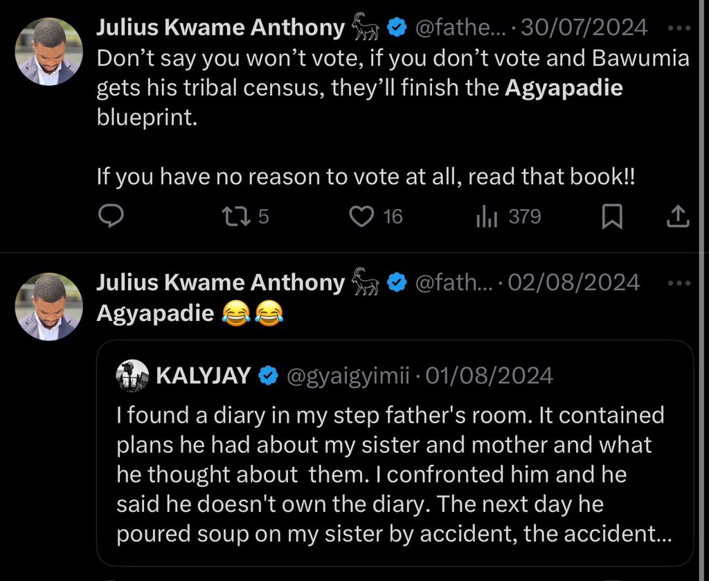 sonofjacob98's tweet photo. I don't mince words when I call fools for the idiot they're!!! This father Anthony guy is not just an idiot and a hypocrite, he's an animal and if I ever meet this guy face to face he go hear am waa, I hate pin brains parading themselves as the repository of knowledge!
#Kwasia https://t.co/vd4tmjS3UW