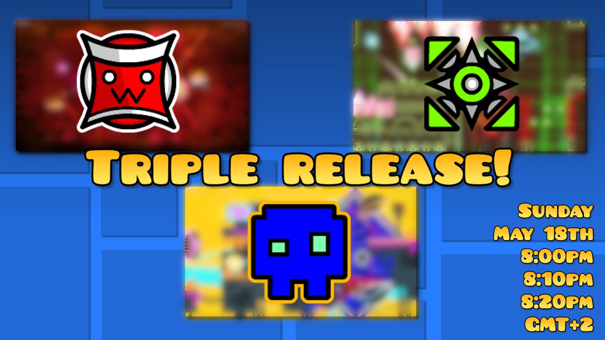 TRIPLE RELEASE ANNOUNCEMENT!
I will be releasing my new project together with <a href="/AlvaroRh99/">AlvaroRH99</a> and <a href="/WallyWalrusHD/">Wally</a> 
We will be releasing them 10 minutes from eachother so be there!
