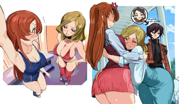 shirley and milly (and sayoko) go on an unexpected date 