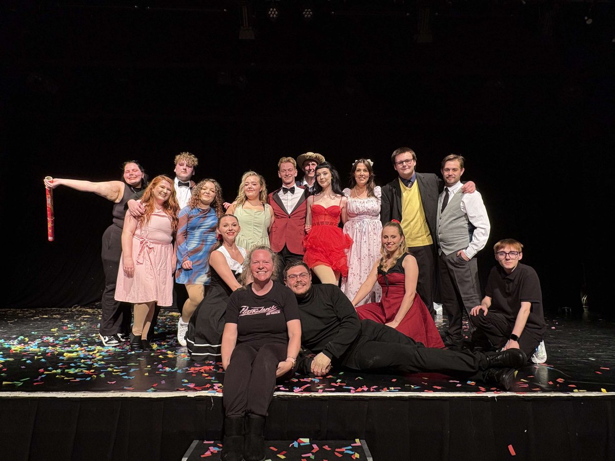 Our first cross degree musical  footloose 
privileged to have had three external industry professionals choreograph numbers so thank you Beth Pearson Hollie Smith and westend  director producer and choreographer Gary Lloyd. 
But big thanks goes to cast and crew footloose 2025