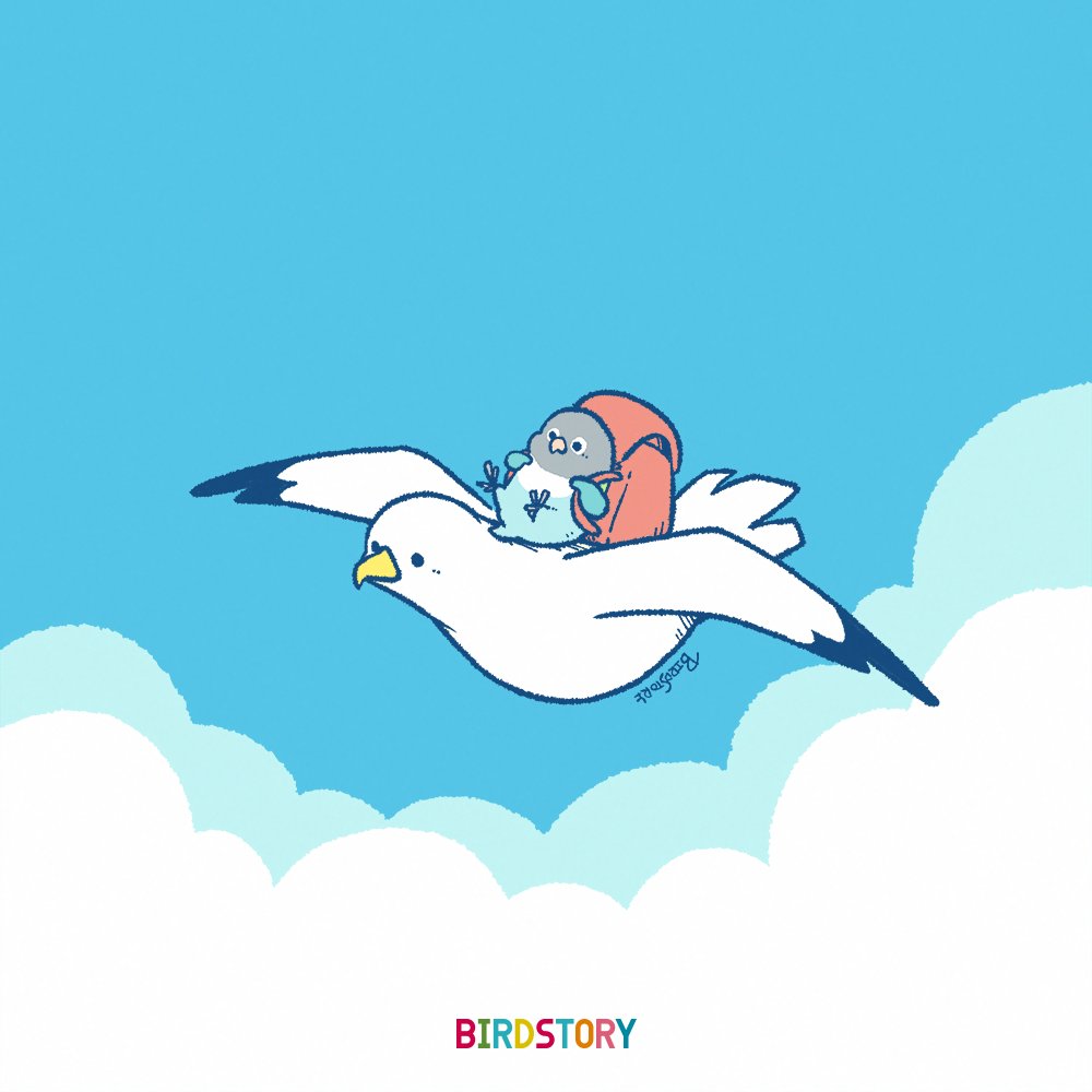 「おはようございます。 本日は5月16日。 旅の日とのことです #BIRDSTOR」|BIRDSTORYのイラスト