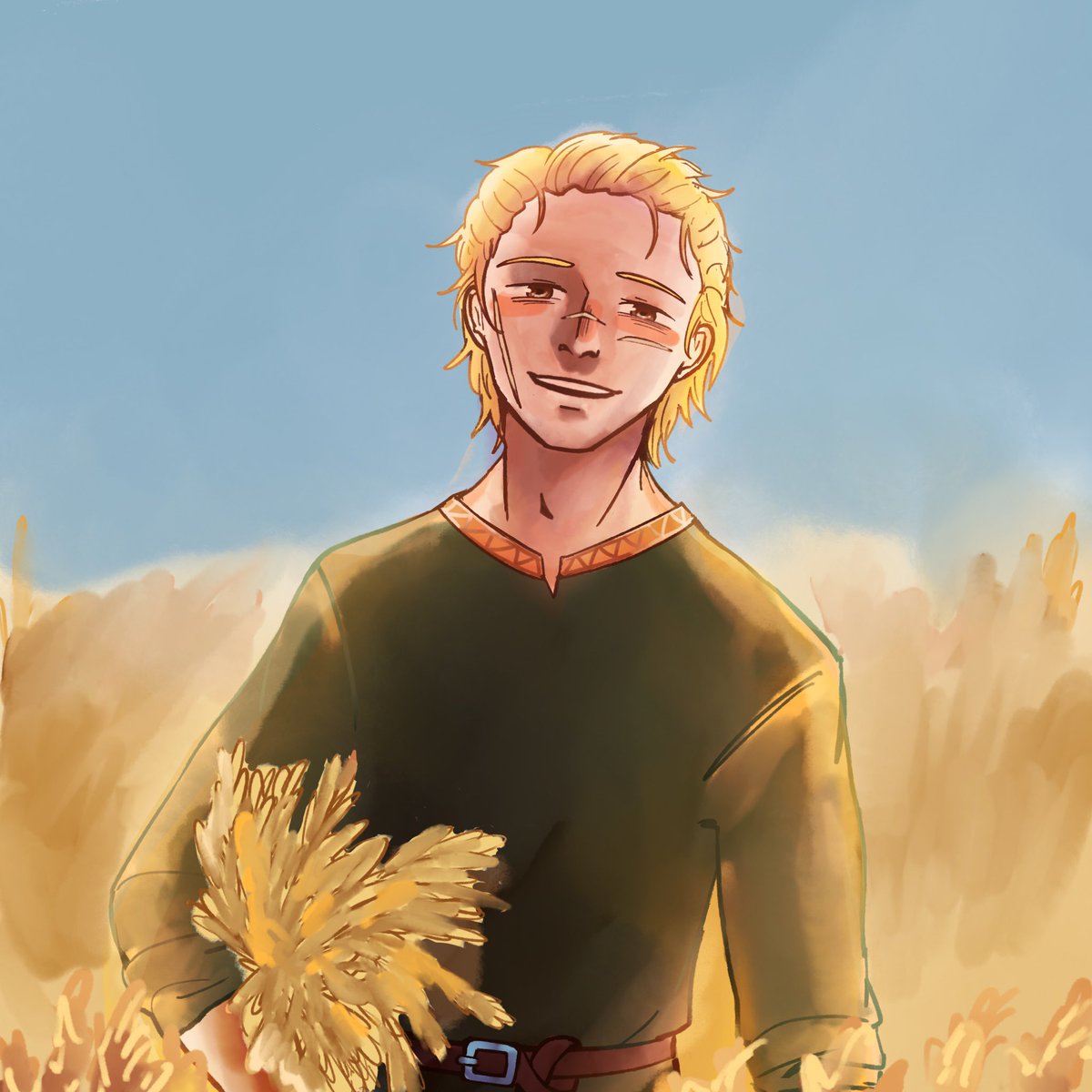 thorfinn my beloved…. 😭😭😭 i started this off as a limited palette but i didn’t like how the colors were coming out so i ended up with this
#VINLAND_SAGA