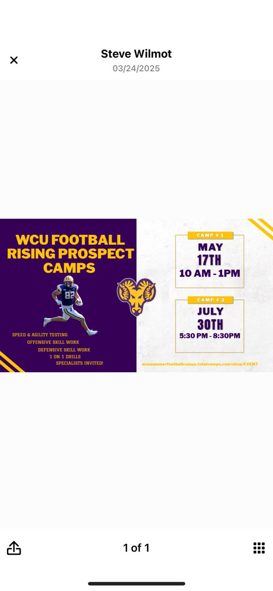 Carter Clee (@carter_clee) on Twitter photo I’m excited to be showcasing my talent <a href="/WCUGoldenRamsFB/">West Chester Golden Rams Football</a> prospects camp this Saturday may 17th. I’m excited to be showcasing my talent <a href="/WCUGoldenRamsFB/">West Chester Golden Rams Football</a> prospects camp this Saturday may 17th.