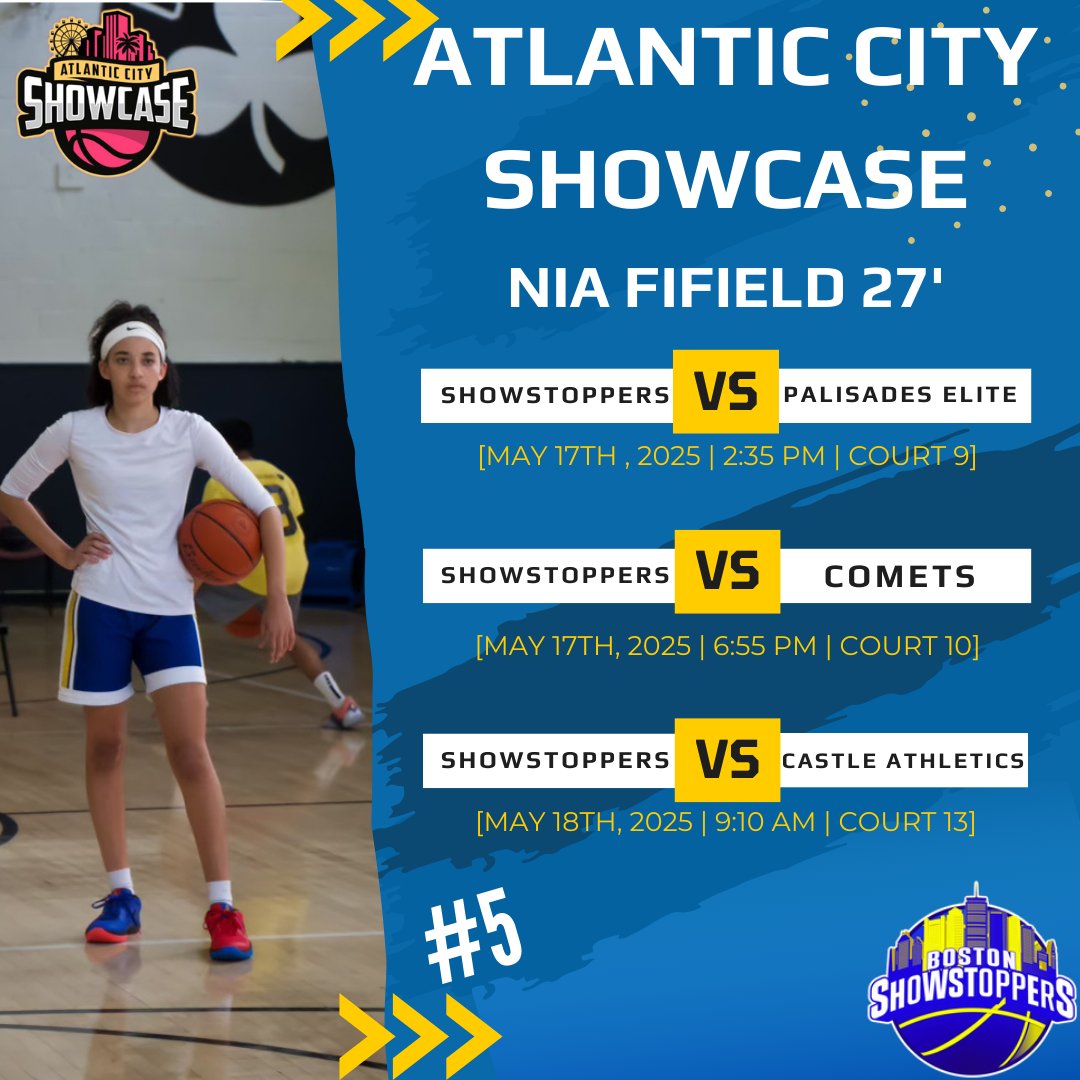 Atlantic City Showcase this weekend! Here is my schedule: