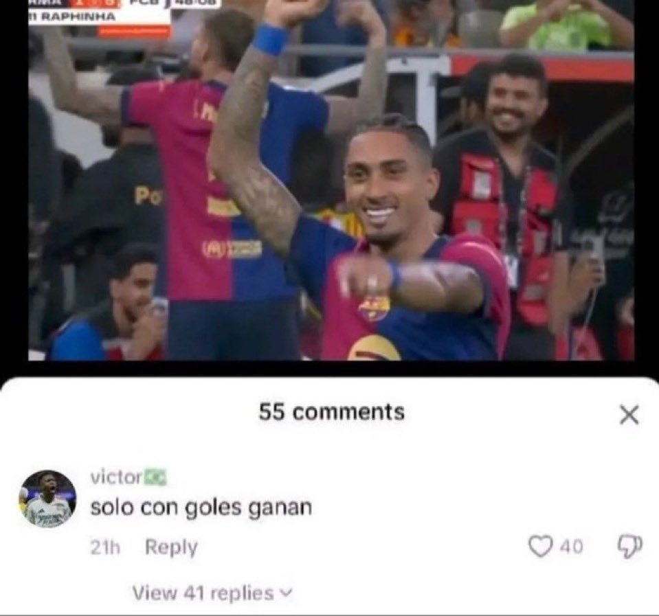 Para ser seguidor del Madrid tienes que tener menos de dos neuronas?