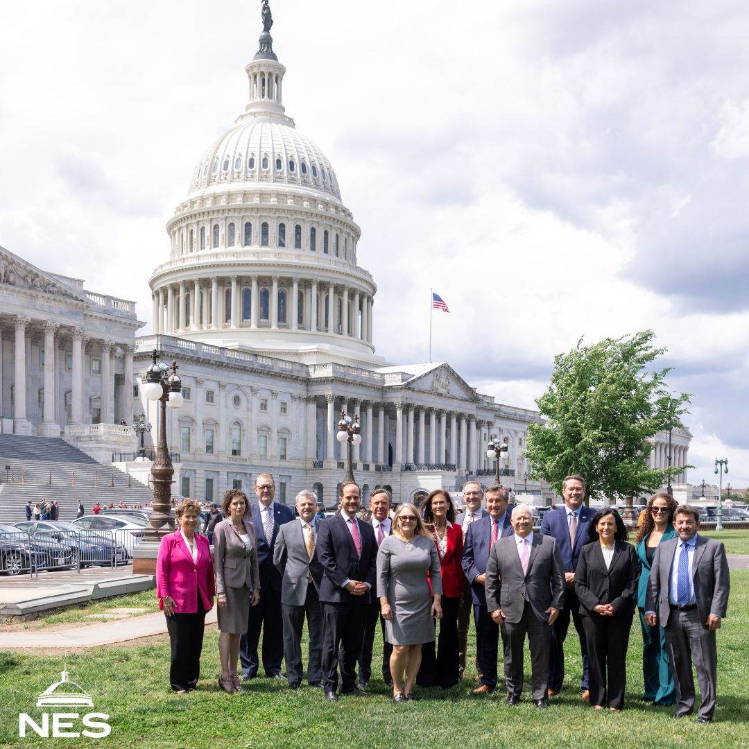NESpower's tweet photo. Last week, our CEO Teresa Broyles-Aplin was honored to join Large Public Power Leaders, lawmakers, regulators and agency officials in D.C. to spark powerful conversations about key energy issues to ensure a brighter future. #PublicPower #EnergyLeadership #LPPC #LargePublicPowerCouncil