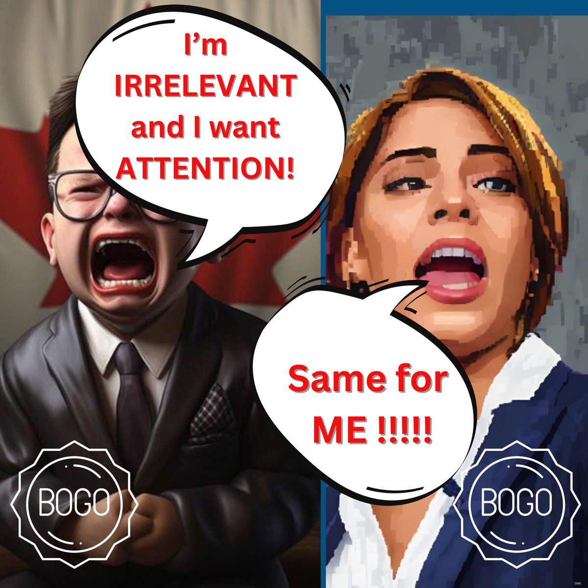 Oh my.  The need to position clear messaging.  Let us look at the "change" focus of the CPC and their ability to do so.

NOT!  Get air time!  Bitch everything outside of the CPC positioning.