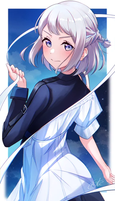 学マス1周年おめでとう〜!!もっと高く羽ばたいていてください('ω`) 
