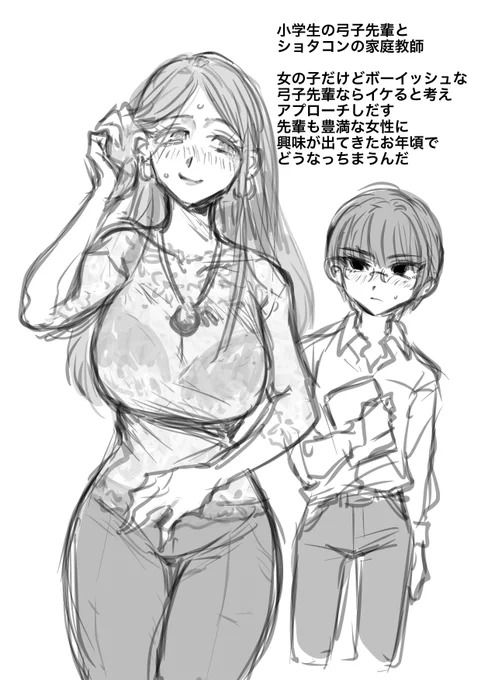 一次 おねロリを描きたい 