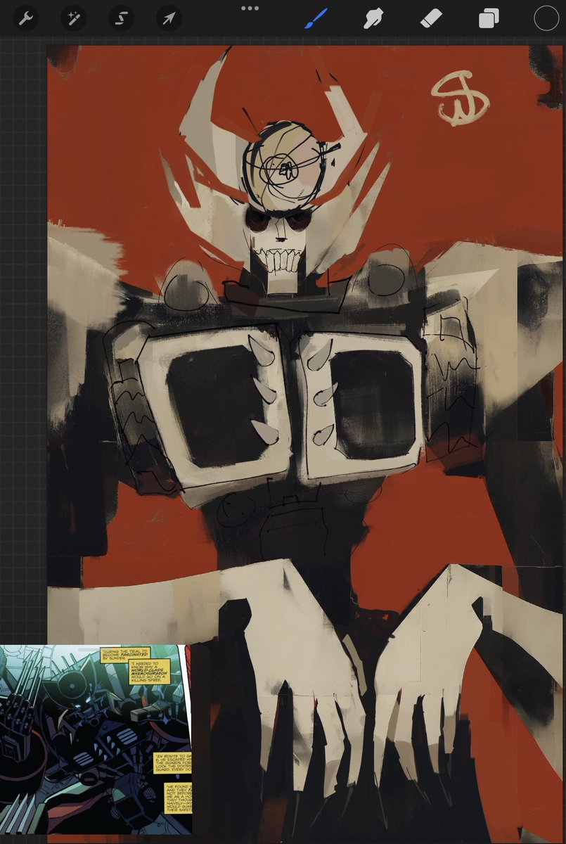 WIP
Mr spooky Sunder guy #Transformers