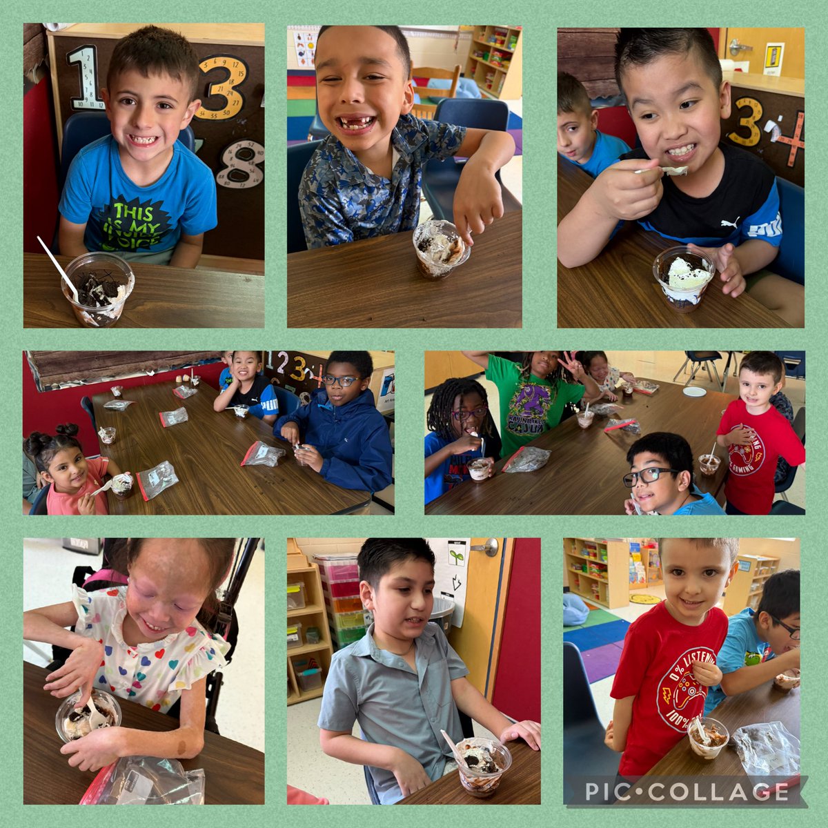 Who’s ready for summer?! <a href="/nisdbehlaues/"><a href="/NISD/">Northside ISD</a>BehlauES</a> ALE students are! We enjoyed making dirt cups to snack on well we finished up our testing! ❤️🍫 @NISD <a href="/NISDSpecialEd/">NISD Special Ed</a> #ALE