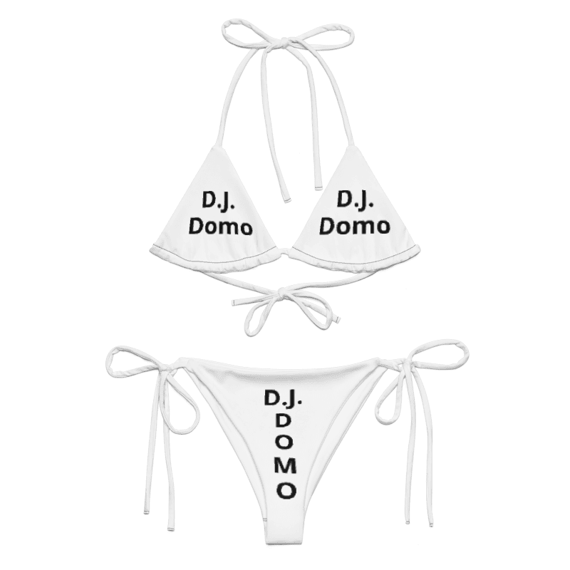 DJDomo845389's tweet photo. 1/3 D.J. Domo "Classic" White Swimwear
  
D.J.D "Classic" Swim Trunks
In 11 diff Sizes  
D.J.D "Classic" 2 Piece String Bikini Swimsuit 
In 11 diff Sizes

https://t.co/1nd2iiN5Ox

#classic #white #swim #1piece #2piece #trunks #slides #totebag #djdomo #online #store #book https://t.co/2QP3M2Aw9z