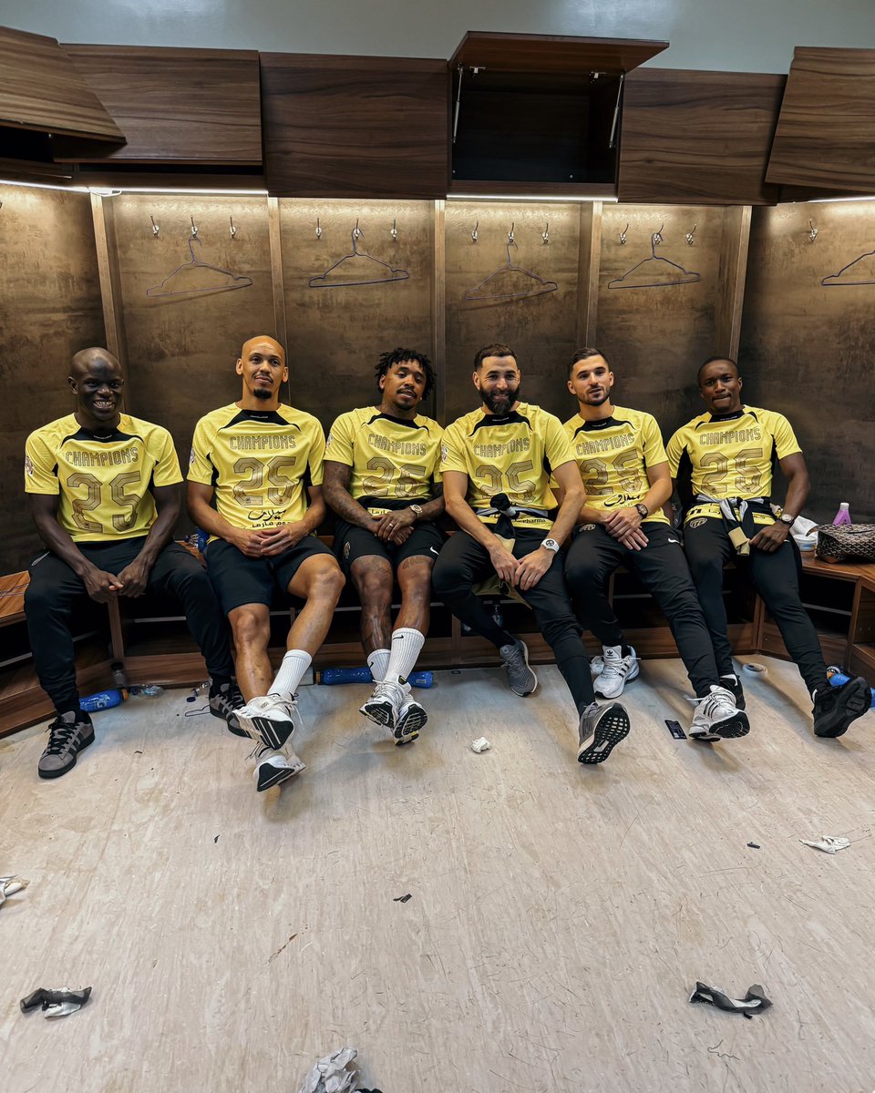 𝑾𝒆 𝒎𝒂𝒅𝒆 𝒊𝒕 🔥 Champ <a href="/SPL_EN/">Roshn Saudi League</a> 🖤💛 #M19 🌪️
