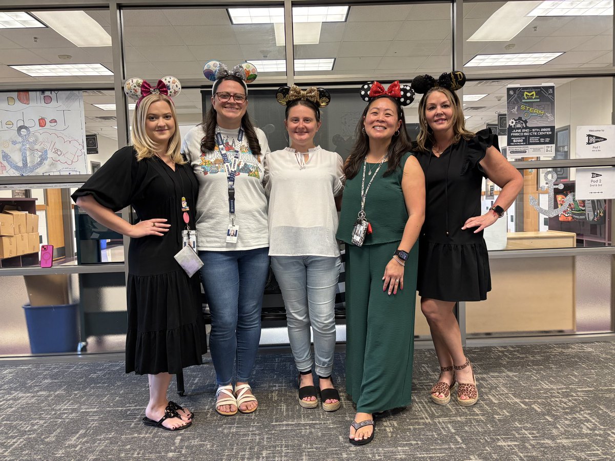 Of course we had to show off our “ears” for the Mooneyham Kingdom Innovator’s Day!! ❤️💛🖤