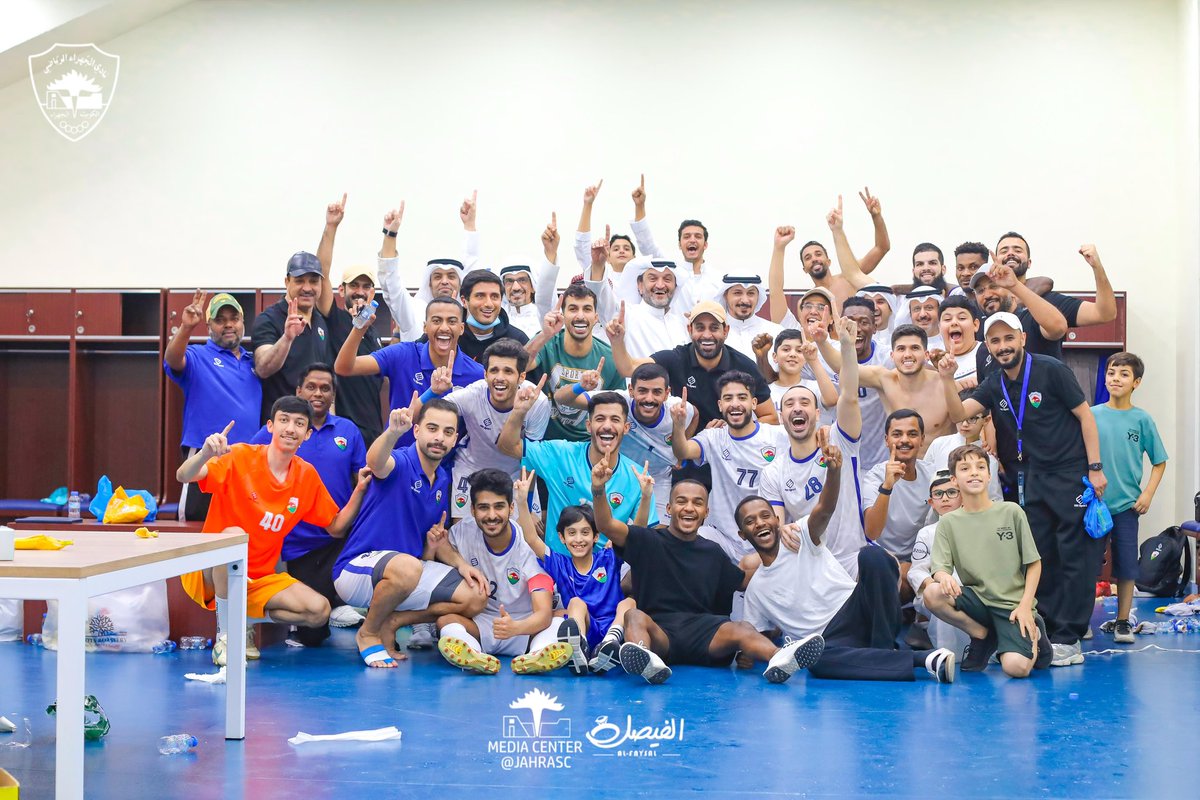 JahraCS's tweet photo. مسك الختـام .. 

الفـرح مع الفرسان .. عــادة ❤️🤩

#نادي_الجهراء https://t.co/L3oiEQmjM8