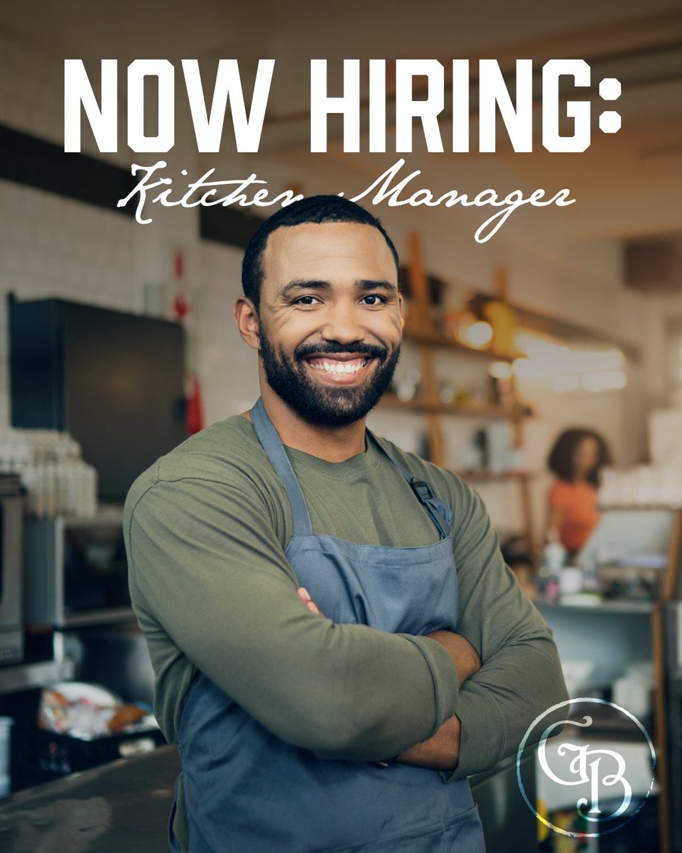 We're looking to hire a few friendly faces with experience in Kitchen Management to add to the Georgia Blue team! Sound like a good fit? Email brobinson@georgiablue.net to apply today!