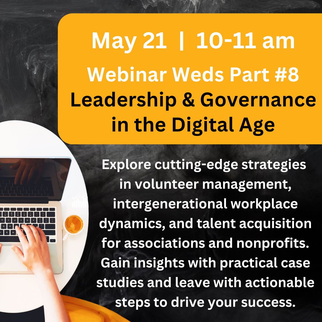 💻 Join us next week for part 8 of Webinar Weds on May 21, 10-11:00 am - Leadership &amp; Governance in the Digital Age.

Register today: calsae.org/events/webinar…