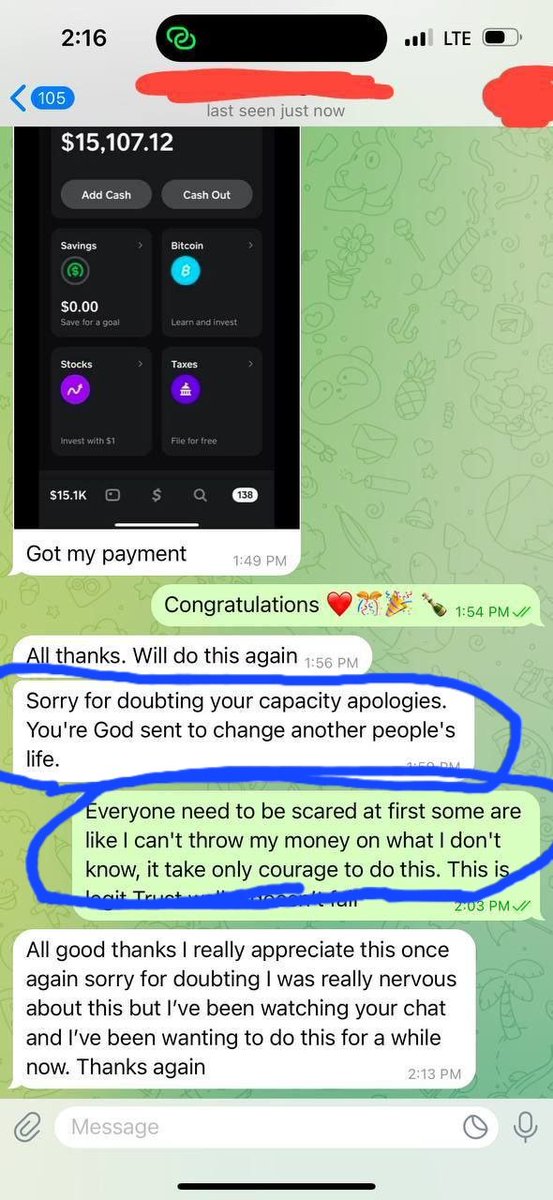 protectedpath0's tweet image. Testimony from someone who I recently helped to recover back his money