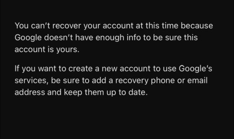 Sci_Mind22's tweet photo. @Google this is super lame man. 

I've had the same google account for probably close to 30 years

Ive had the same recovery phone number  for 20 years same recovery email for 5 + years

Yesterday it was hacked. The phone # and email was changed
A USB passkey was set 
Wtf https://t.co/00Winp0duX