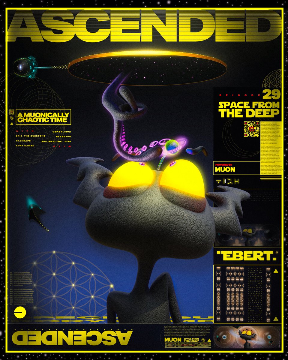 EP29: A S C E N D E D 

Tomorrow 1230PM EST. LIVE right here on X

🪼 Going deep with Special Guest Kory Kambo. 

Higher Dimensions. Parallel Realities. Existence.