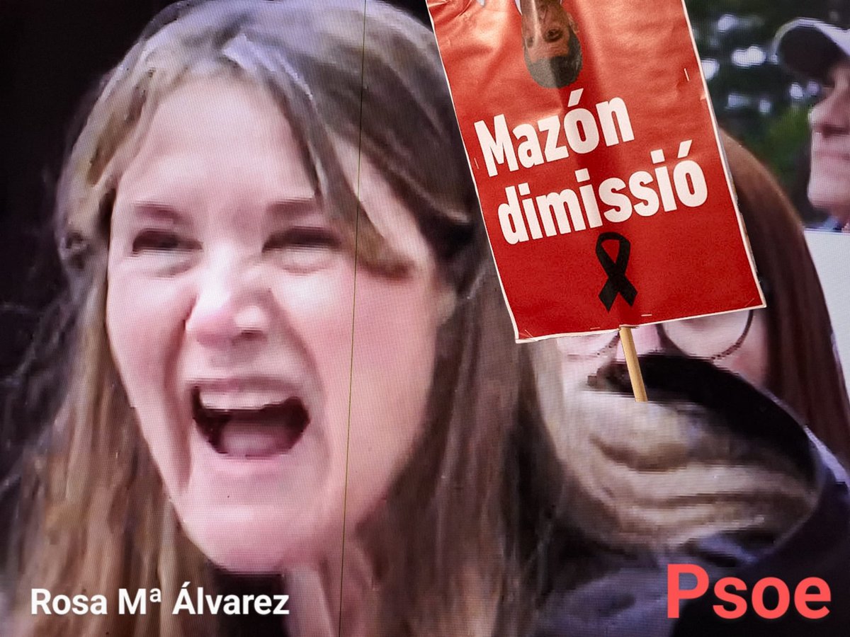 epesimo's tweet photo. Moncloa creó la #AssociacióVíctimesMortalsDana29O, su nombre, eslóganes, argumentario y hasta diseño las camisetas.
Y puso a su frente a la #pájara #RosaMªÁlvarez
#YoConMazon #ElCascabel15M #16MayoESP #LaNoche24h #LaHora16M #TEM16M #Elprogramadear16M #Psoe #YAS16M #TardeAR16M #AR16M