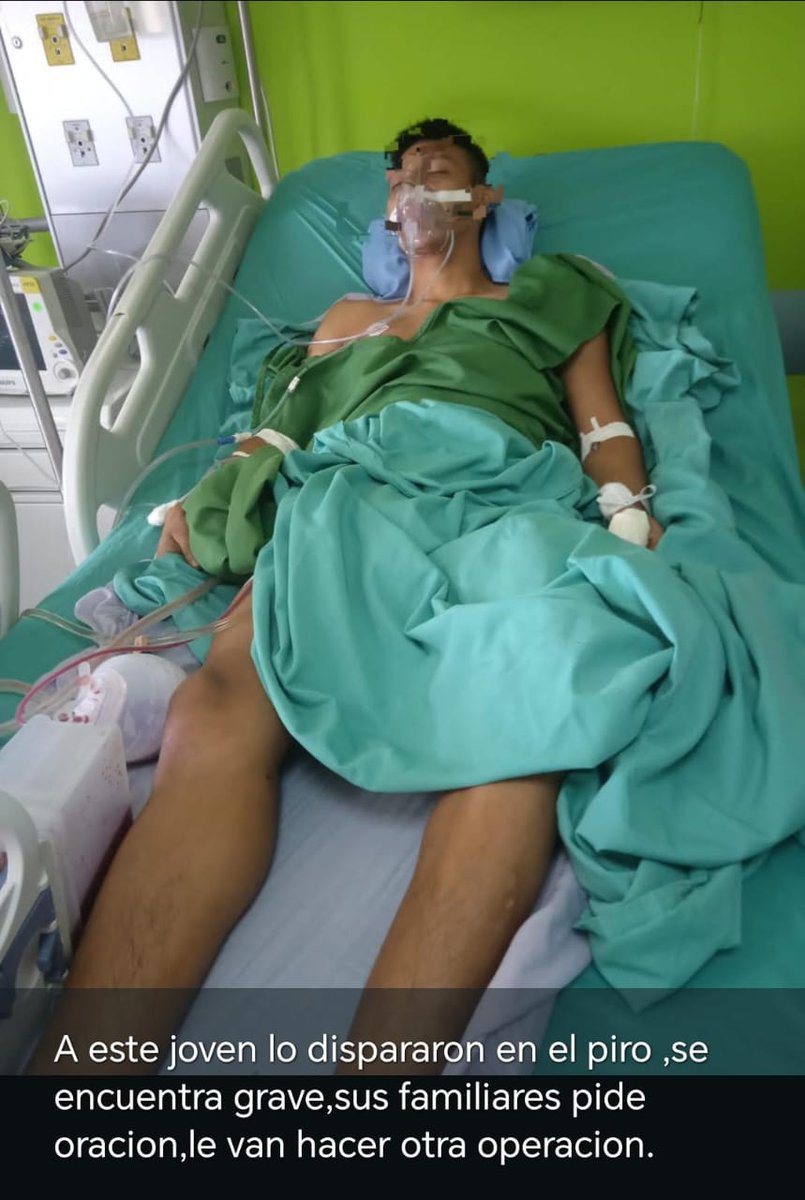 ClaridadPanama1's tweet image. Atención.
A este joven lo dispararon en El Piro, se encuentra grave, sus familiares pide oración, le van hacer otra operacion.
