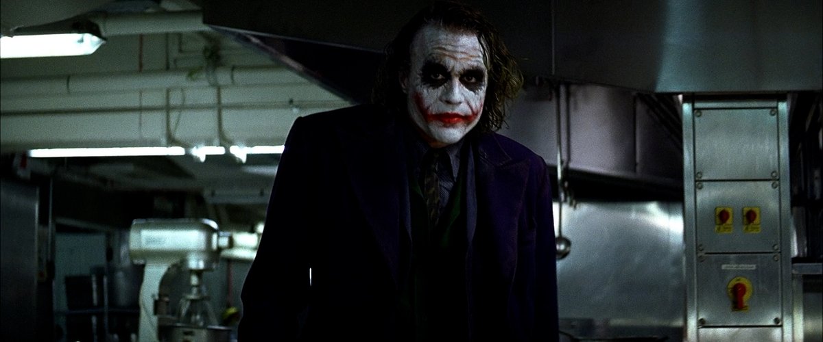 BlazeBinges's tweet photo. Heath Ledger as Joker in The Dark Knight (2008) https://t.co/78qVsxEccW