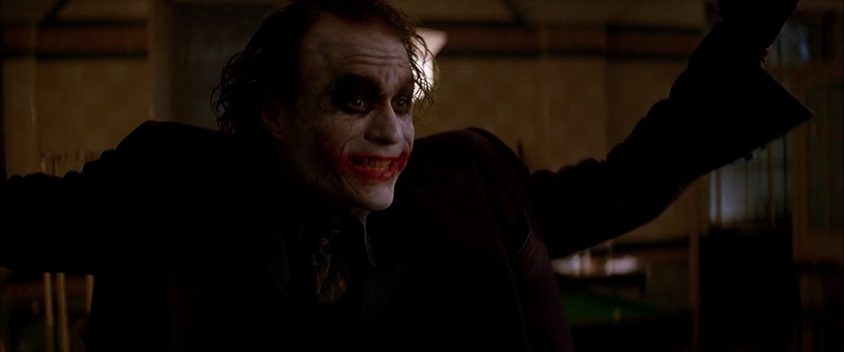 BlazeBinges's tweet photo. Heath Ledger as Joker in The Dark Knight (2008) https://t.co/78qVsxEccW