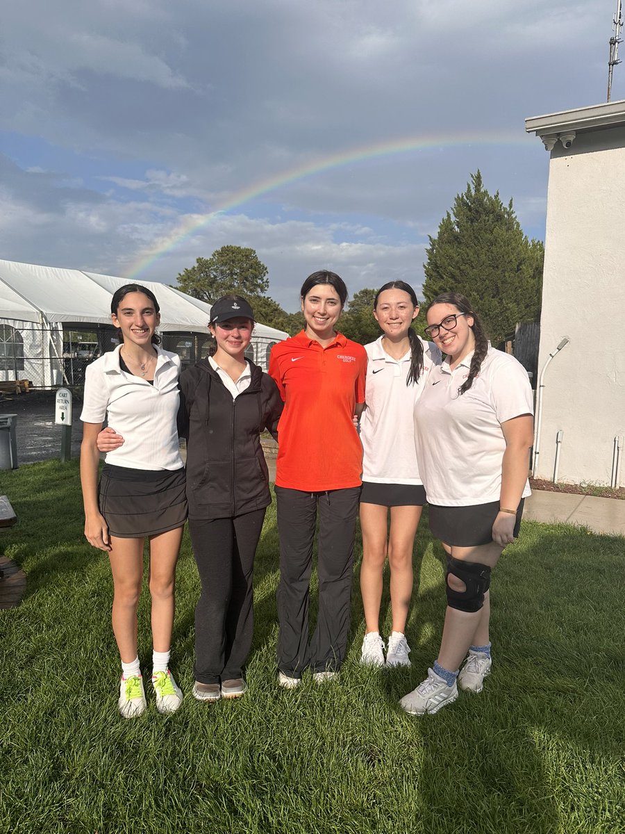 Our Lady Chiefs golf team improved to 8-2 on the season with a win over Bordentown. Shout out to freshman Siena Cohen for shooting a 34 and scoring her first ever under-par round!  Way to go Siena! 👊⛳️ <a href="/Cherokee_HS/">Always_a_Chief</a>