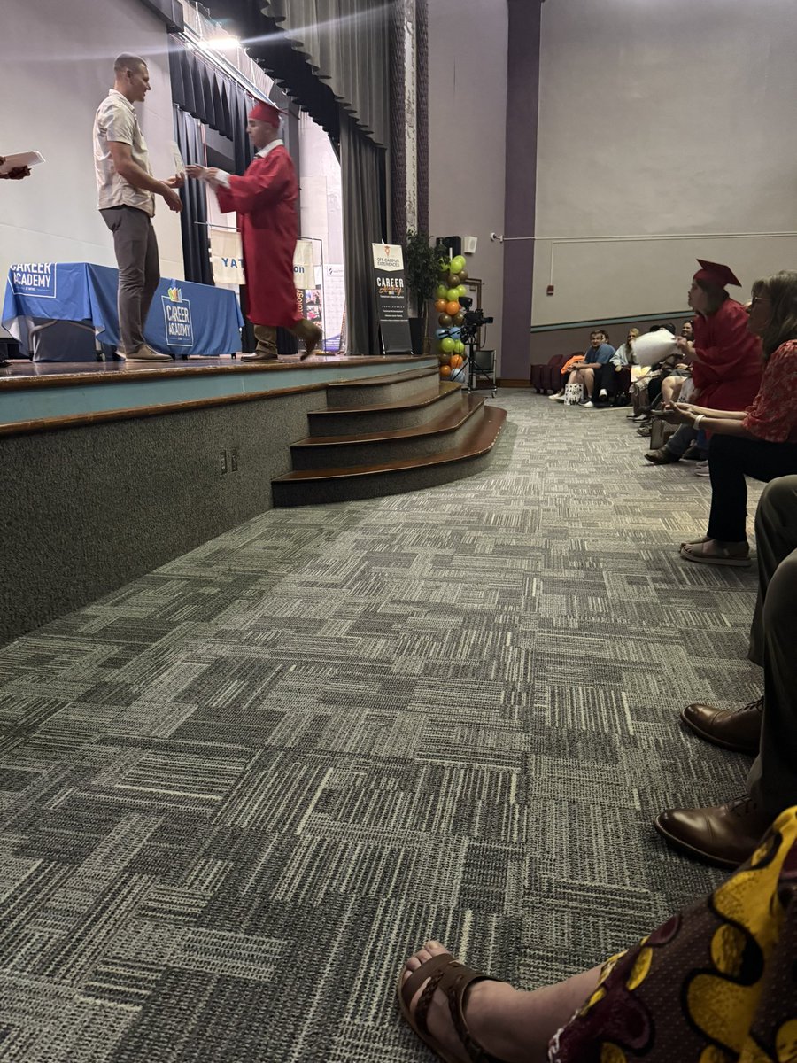 Missed pictures during Teacher of the Year announcements but also caught the YAT Graduation!  ❤️ <a href="/FWCommSchools/">FWCS</a>