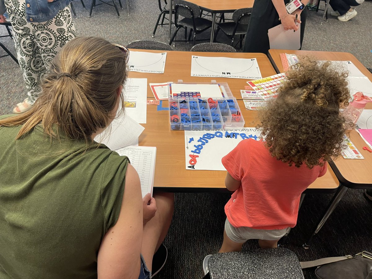 We loved meeting our newest Falcons at our Kindergarten Signing Day.
