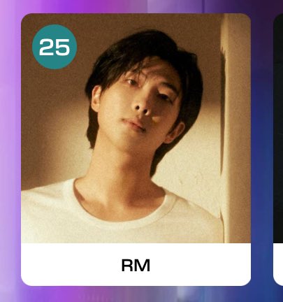 ccxxlvsjk's tweet photo. FALTA MUY POCO PARA QUE TERMINE LAS VOTACIONES!!💞 ¿Ya votaron por Namjoon en la web?
rapidito aquí: https://t.co/hpRzeMSwox
AMA TAKEOVER FOR RM
VOTE FOR RM ON AMAS 2025
#VoteForRMonAMAs https://t.co/ejAZRcKjhh