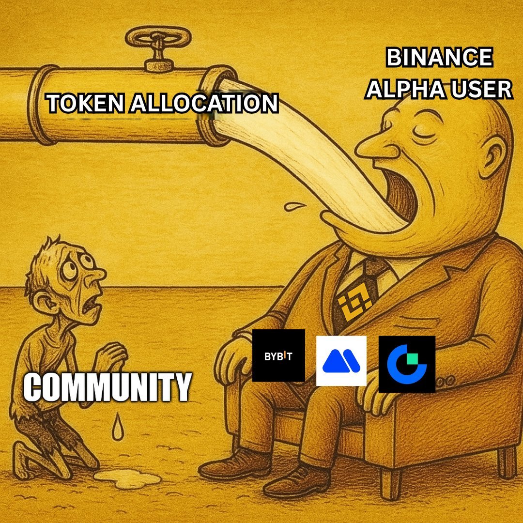 yazeddwoii's tweet photo. 🚨Can the community stop Binance alpha?
@binance
@cz_binance
@_RichardTeng
We have to stop this, or the true pioneers (Og) and the spirit of community in web3 will vanish.
thanks web3 sorry for your lose.
#stopbinancealpha
#stopbybitalpha
#stopokxalpha
#stopmetaalpha
@GiveRep https://t.co/7Jk1oI9H8S