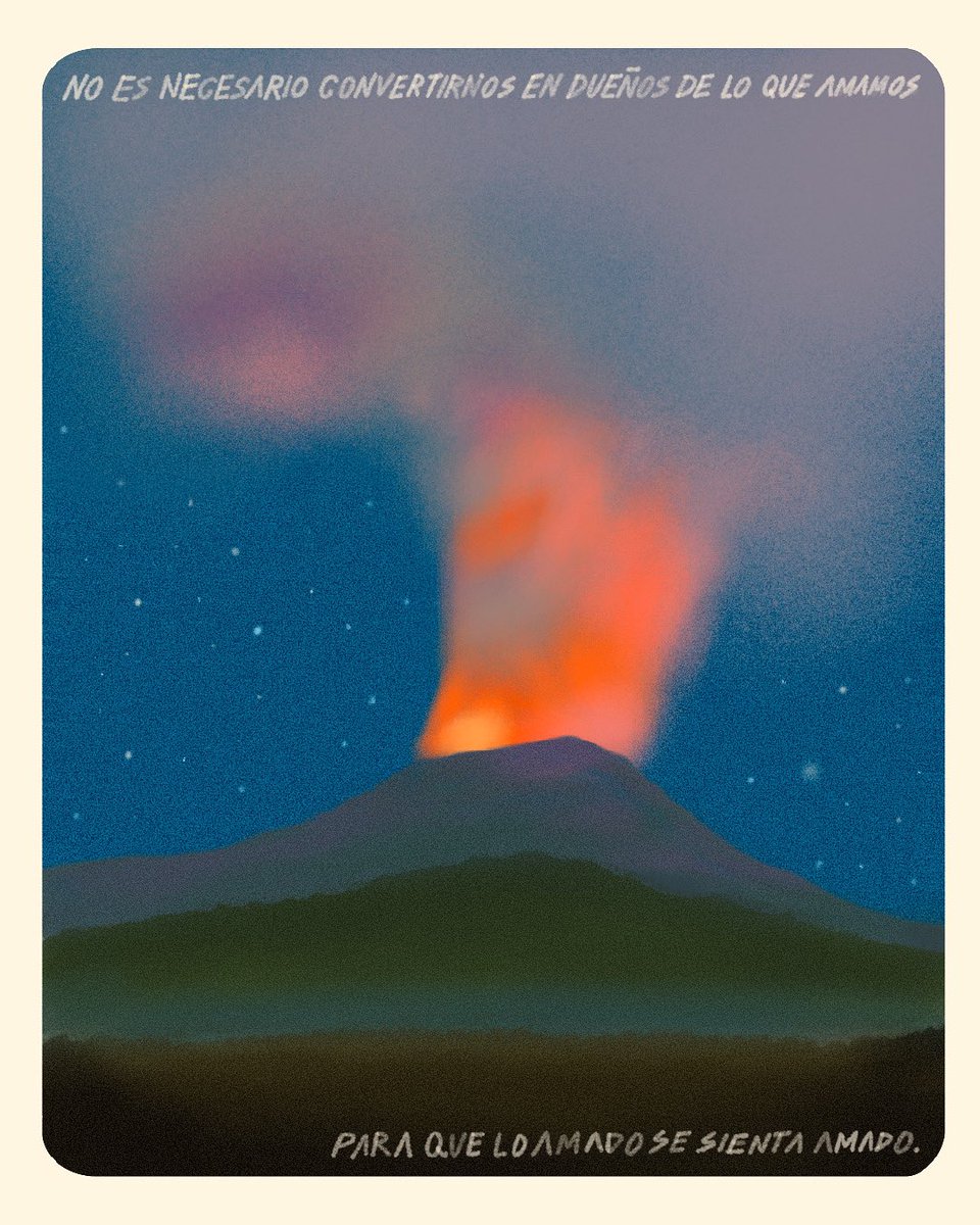 No es necesario convertirnos en dueños de lo que amamos para que lo amado se sienta amado.
