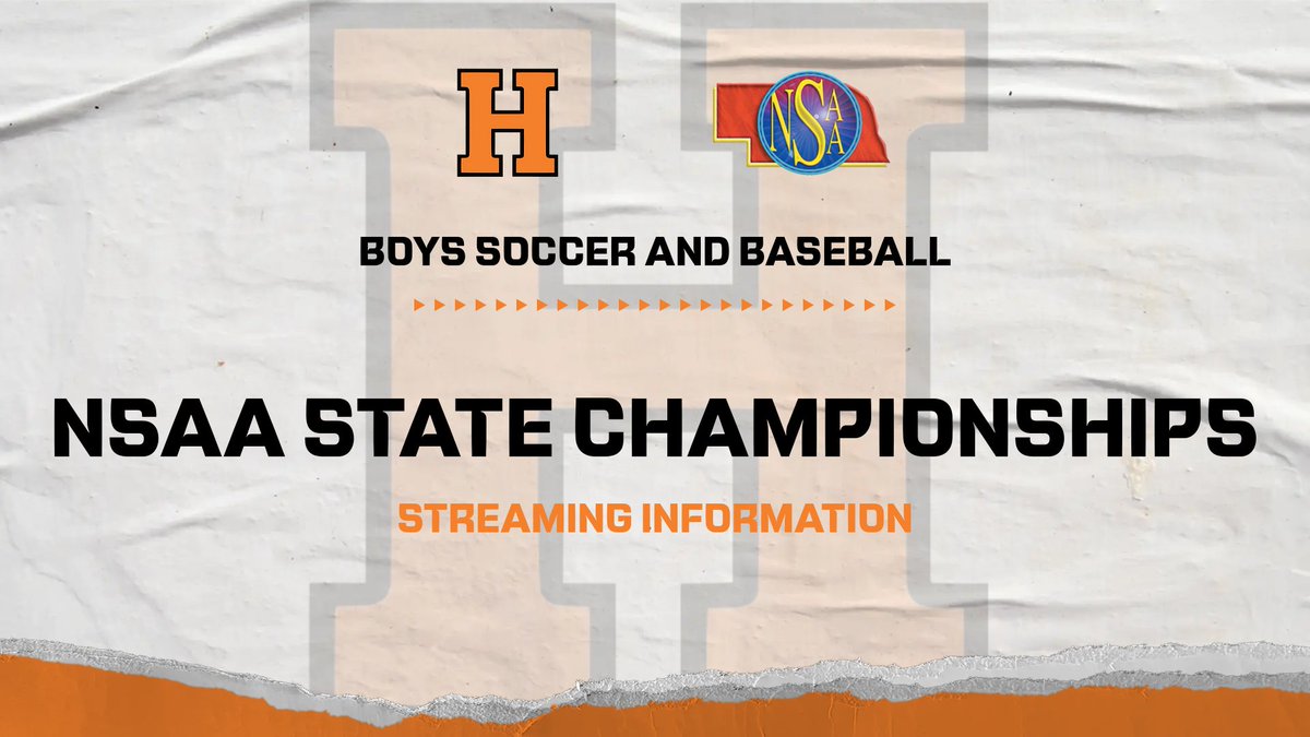 NSAA STATE CHAMPIONSHIPS - STREAMING INFORMATION

You can watch the Boys Soccer and Baseball games at the State Championships on the NFHS Network. A subscription fee is required.

nfhsnetwork.com/search/?query=…

#every1aTIGER