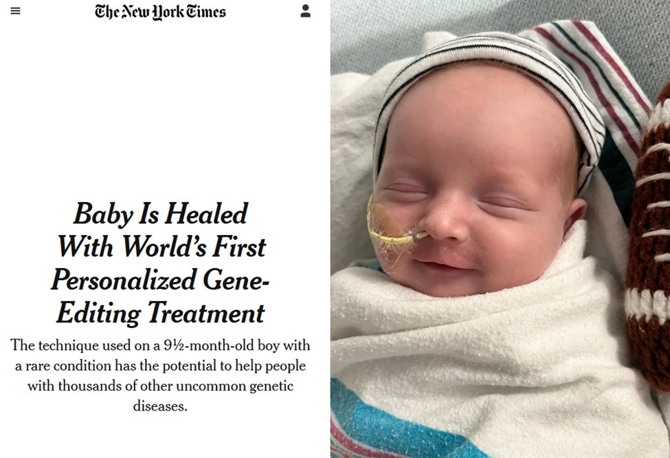 Joseph Marine (@drjmarine) on Twitter photo Amazing story! Congratulations to <a href="/kiranmusunuru/">Kiran Musunuru</a> and the team at <a href="/PennMedicine/">Penn Medicine</a> <a href="/NIH/">NIH</a> nytimes.com/2025/05/15/hea… Amazing story! Congratulations to <a href="/kiranmusunuru/">Kiran Musunuru</a> and the team at <a href="/PennMedicine/">Penn Medicine</a> <a href="/NIH/">NIH</a> nytimes.com/2025/05/15/hea…